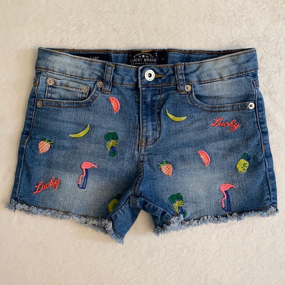 Lucky Brand🍀 | Embroidered Riley Short